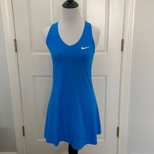 Royal blue Nike tennis dress
